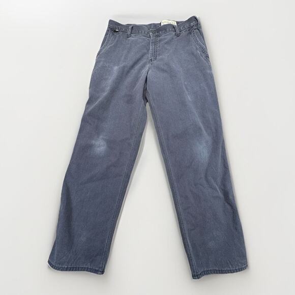 Carhartt Other - Carhartt FR Flame Resistant Cat 2 2112 Blue Work Pants Men’s 36x32